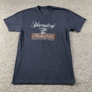 Yuengling Shirt Mens Medium Gray Oktoberfest Beer Brewery Graphic Tee T-Shirt